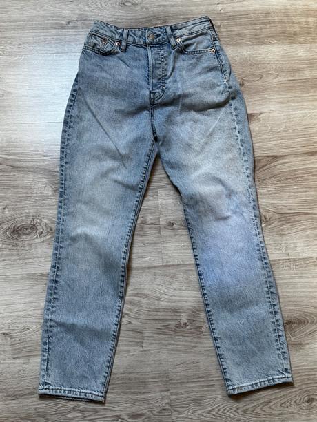 Mom jeans, h&m,xs