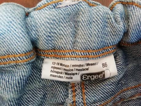 Detské riflové kraťasy, veľkosť 86, 86