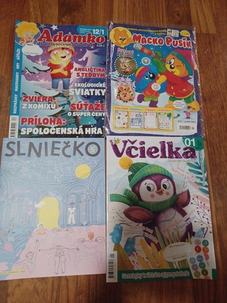 Predam nove detské časopisy,