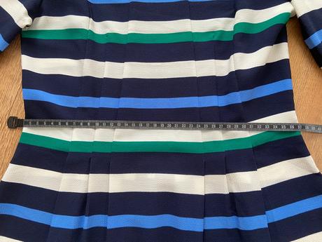 Šaty pruhované, stradivarius,m