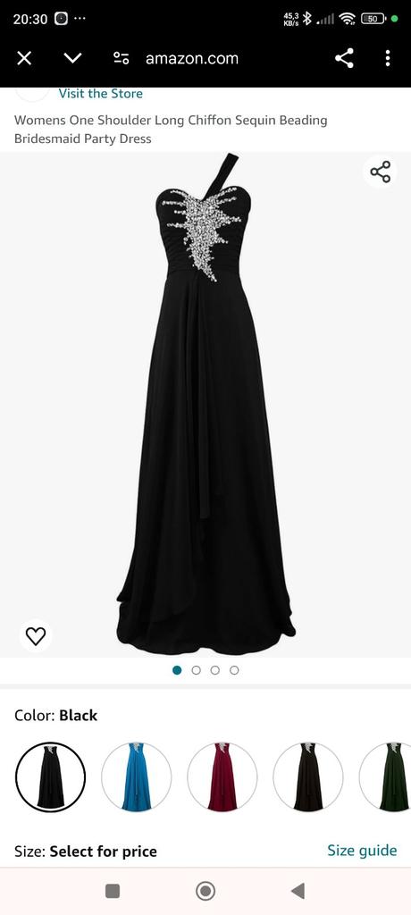 Spoločenské šaty s, s