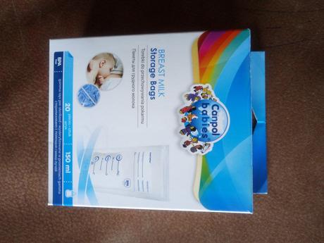 Sáčky na mlieko, canpol babies