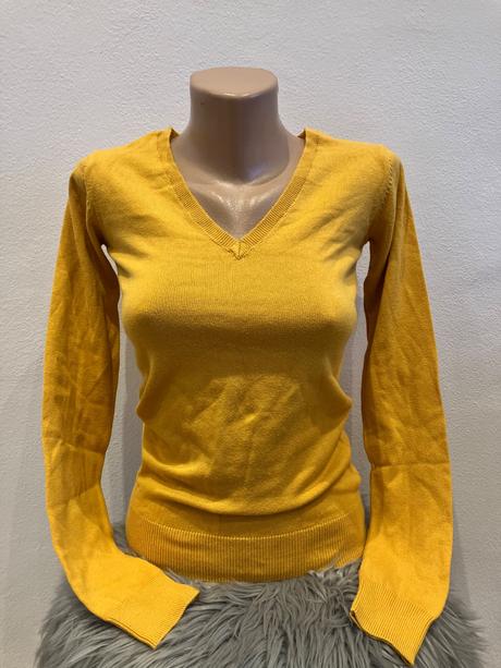 Dámsky sveter véčkový výstrih (xs), colours of the world,xs