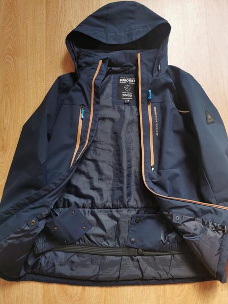 Zimná bunda na lyžovanie aj bežné nosenie, 176