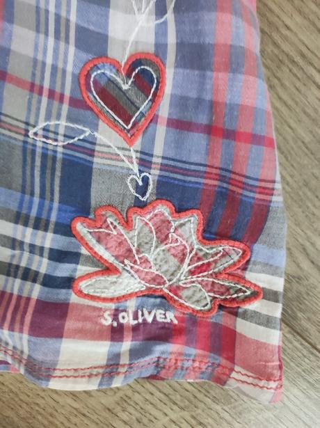 Károvaná košieľka, s.oliver,128