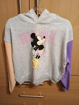 Mikina-mickey mouse, h&m,152