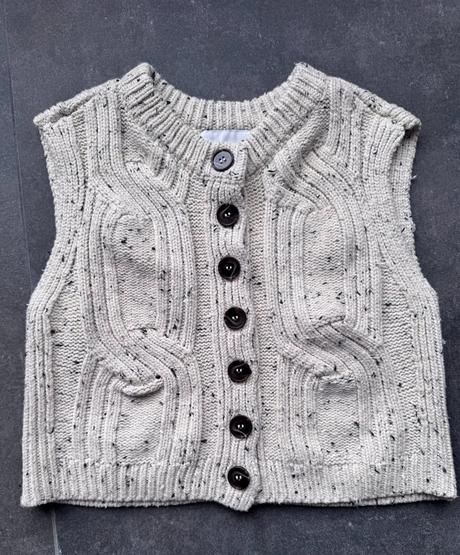 H&m - pletená vesta, h&m,s