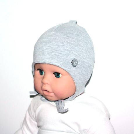 Ela, novorodenecká čiapka na viazanie rada, rada,34 - 44