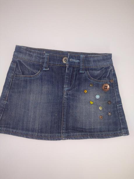 Suknička riflova, zara,110