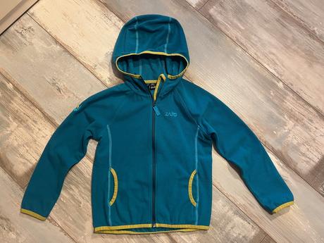 Teplá detská flisová polartec bunda zajo, zajo,122