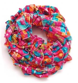 Pinkie šálik summer flower, pinkie