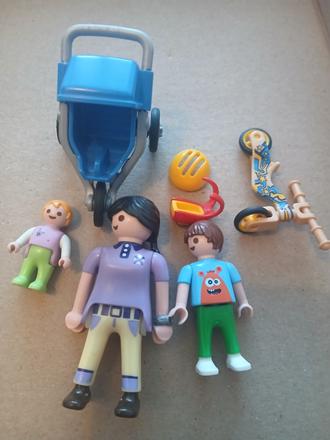 Playmobil city life 70284 mamička s deťmi, 