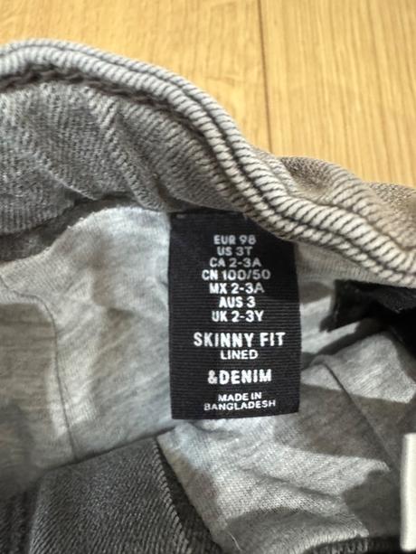 Sivé rifle, denim,98