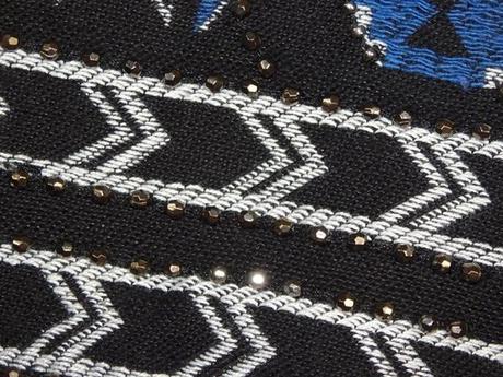 H&m divided vyšívaná sukňa, h&m,40