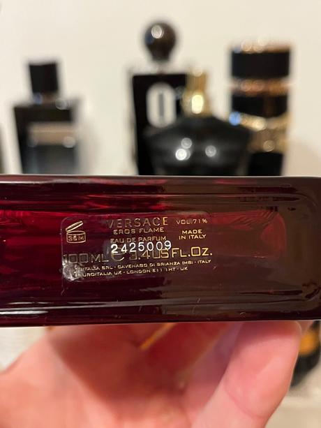 Vzorky versace eros flame, 