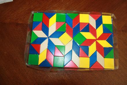 Drevena mozaika haba,