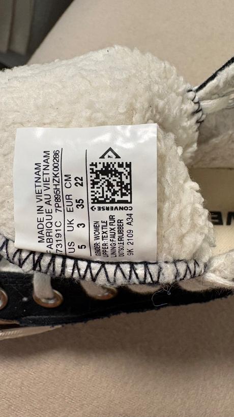 Zateplene convers tenisky, converse,35