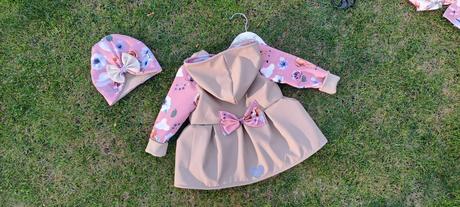 Softshell kabátik 80-98 s čiapkou, 86 / 92 / 98