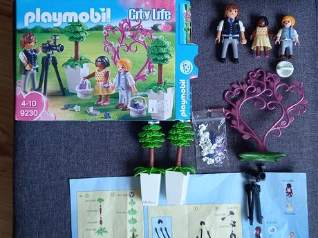 Playmobil fotograf deti stromy,