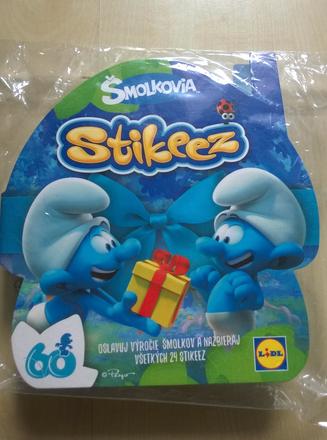 Album stikeez šmolkovia, 