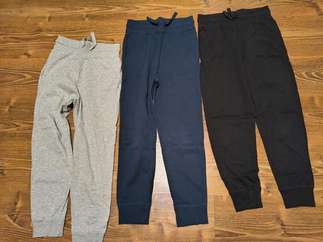 Tepláky 3ks, h&m,152