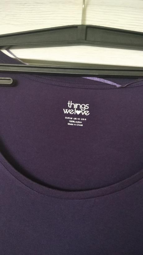 Fialové predĺžené tričko, gate,m