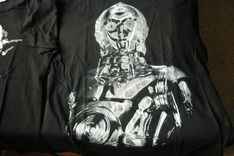 3 ks pánske tričká zn.star wars, xl