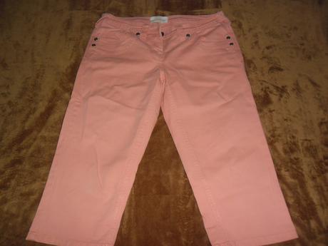 Riflové 3/4nohavky, clockhouse,38