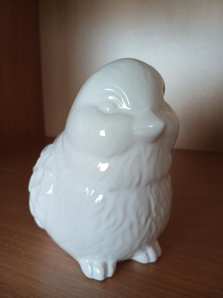 Veľký keramický vtáčik 16 cm, 