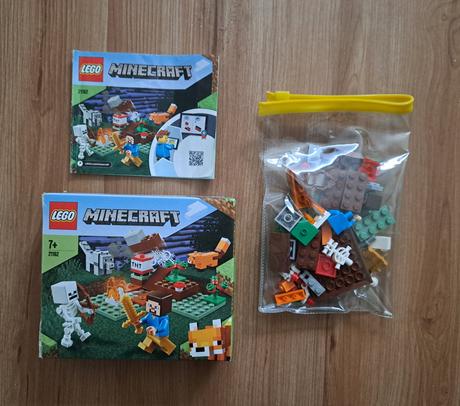 Lego minecraft "dobrodružstvo v tajge", 