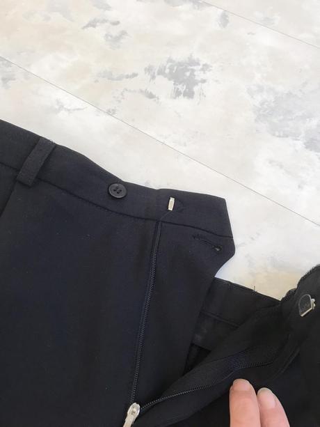 Luxusné nohavice s manžetami, l