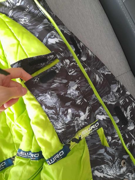 Chlapčenská lyžiarska bunda lewro 152/158, lewro,152