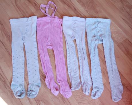 4x pančušky 74/80, 74