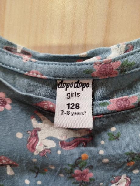 Šaty s jednorožcom, dopodopo,128