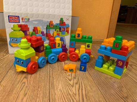 Mega blocks vláčik, 