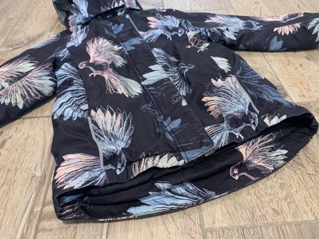 Reima predĺžená zimná bunda, parka 104/110, reima,104