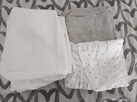Ikea nepremokavá plachta+2 plachta, šírka (cm): 60,dĺžka (cm): 120