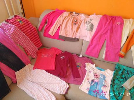 Balík oblečenia, 104–116