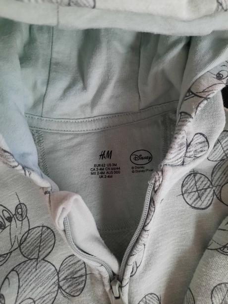 Teplakova súprava mickey, h&m,62