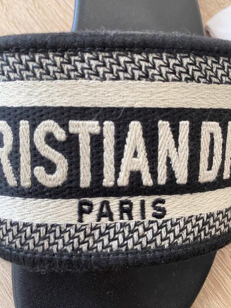 Originál christian dior dway slide šlapky vel.39, dior,39