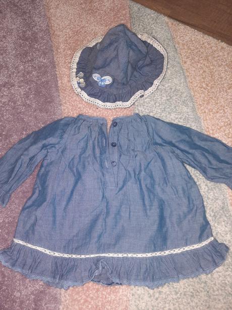 Nadherny letny set satocky a klobucik, next,62