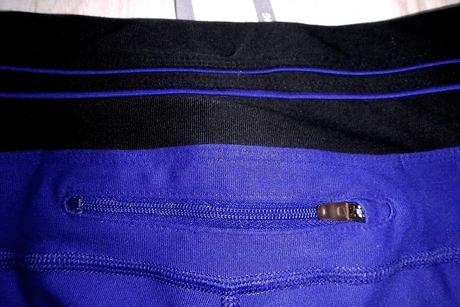 Modré elastické trištvrťáky zn. nike, v. xs/s, nike,s