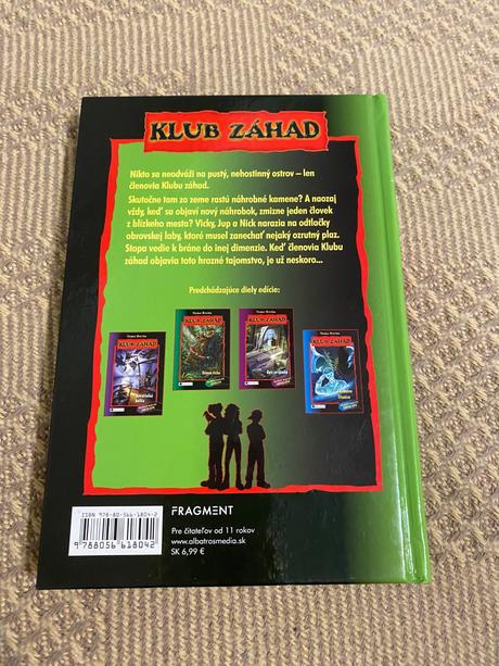 Klub záhad ostrov náhrobkov thomas c. brezina,