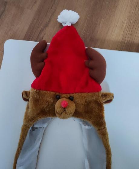 Vianočná čiapka sobik, 86