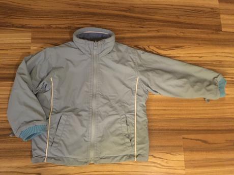 Zimná praktická bunda s mikinou + rukavice, 104