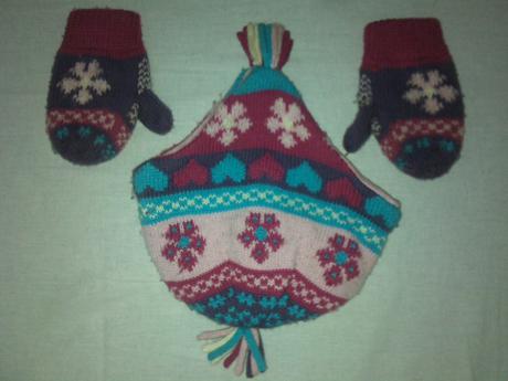 Podsivana ciapka a rukavice, cherokee,98