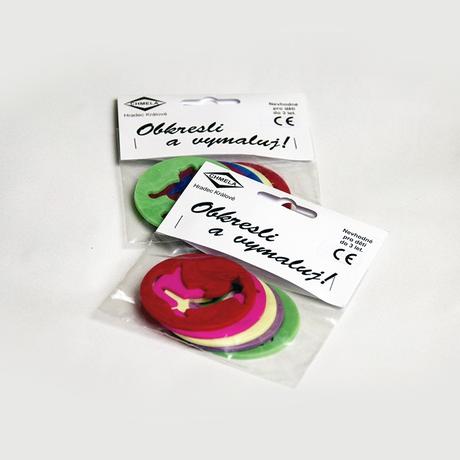 Plastové šablóny - obkresli a vymaľuj, 