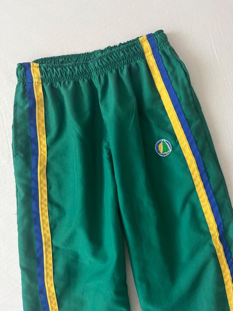 Zelené šuštiaky vel.146, 146