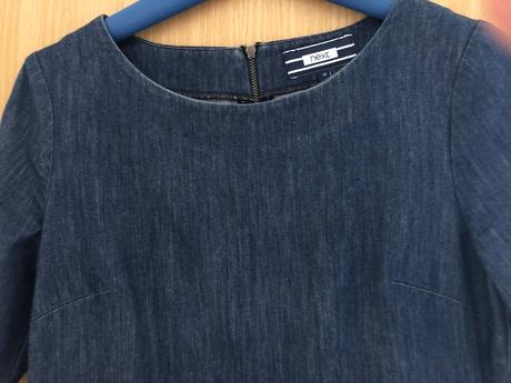 Riflové šaty next č.38, next,38