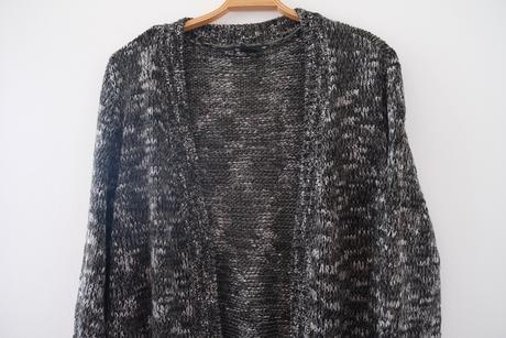 Melírovaný kardigán, 40